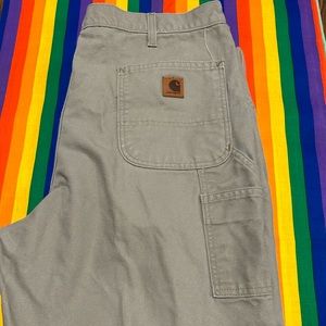 Mens Carhartt pant’s dungaree fit 40x32